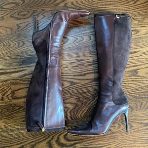 GUC Ralph Lauren Langley brown tall boots size 8